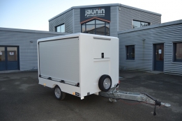 4RFOU0030 - Remorque fourgon compacte pour transport de matériel pour la maintenance du réseau de gaz